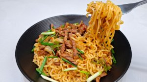 Приготовление Острой Лапши С Говядиной И Кимчи :: Просто, но невероятно вкусно!