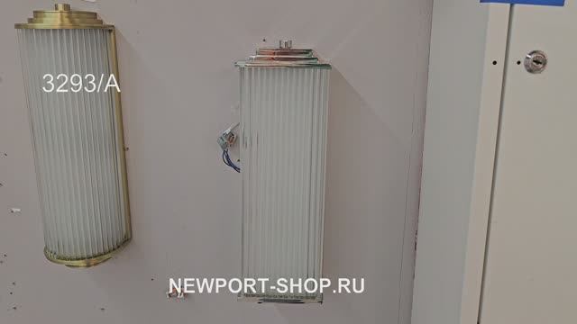 Бра Newport 3293/A Nickel New