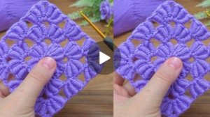 Квадратный мотив крючком #все_в_жизни_связано