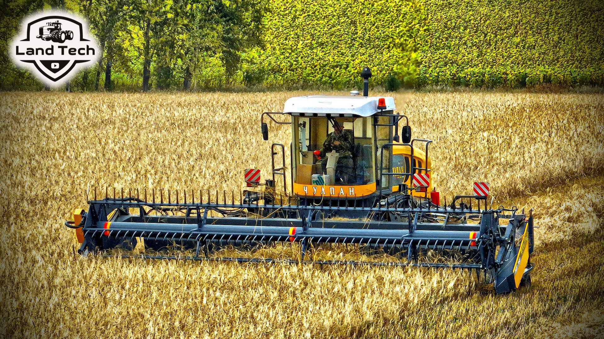 Самоходная косилка из России - можем, когда захотим! ЧУЛПАН КС-100 и КС-150 смотреть онлайн