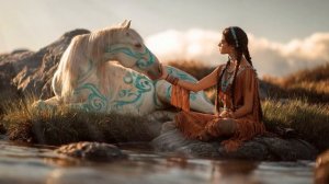 Последний закат - Расслабляющая музыка Индейцев, фоновая музыка для отдыха и медитации