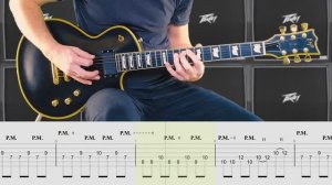 Tears Don't Fall - Bullet For My Valentine Cover (Табулатура) Guitar Tutorial TABS