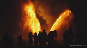 Извержение вулкана Килауэа 17 октября 2025 года