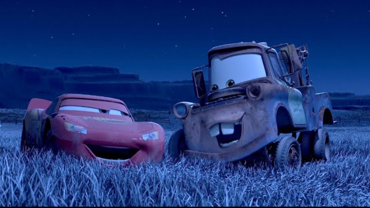 ℹ️ Молния Маквин и Мэтр пугают трактора! - "Тачки" отрывок из фильма смотреть онлайн