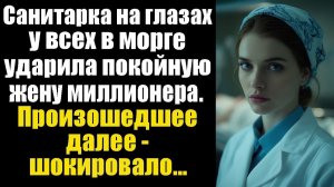Санитарка ударила покойную жену миллионера прямо в морге… Но то, что случилось дальше, шокировало.