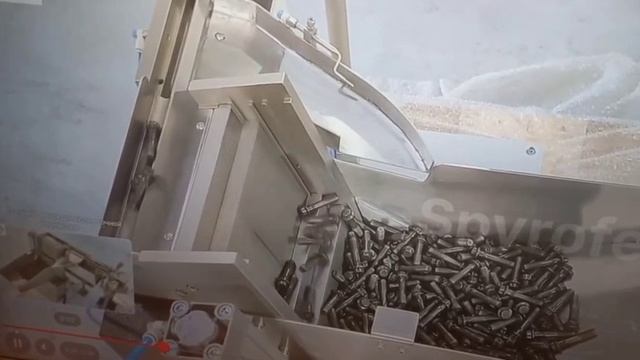 Фасовочная машина для штучных продуктов.