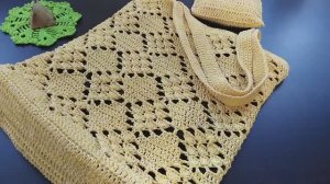 СУМКА - АВОСЬКА КРЮЧКОМ __ ЭКСПРЕСС МК