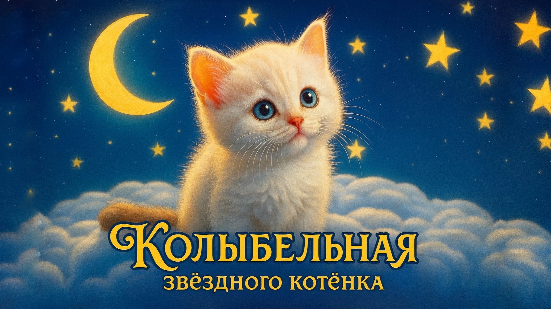 Колыбельная «Звёздный котик» | песня для сна малышей 0+) смотреть онлайн