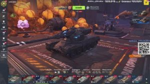 Tanks blitz Повышаем средний урон для 3й отметки АМХ 50 В 10 тт Франции#блиц #блитс #MIRZABEG