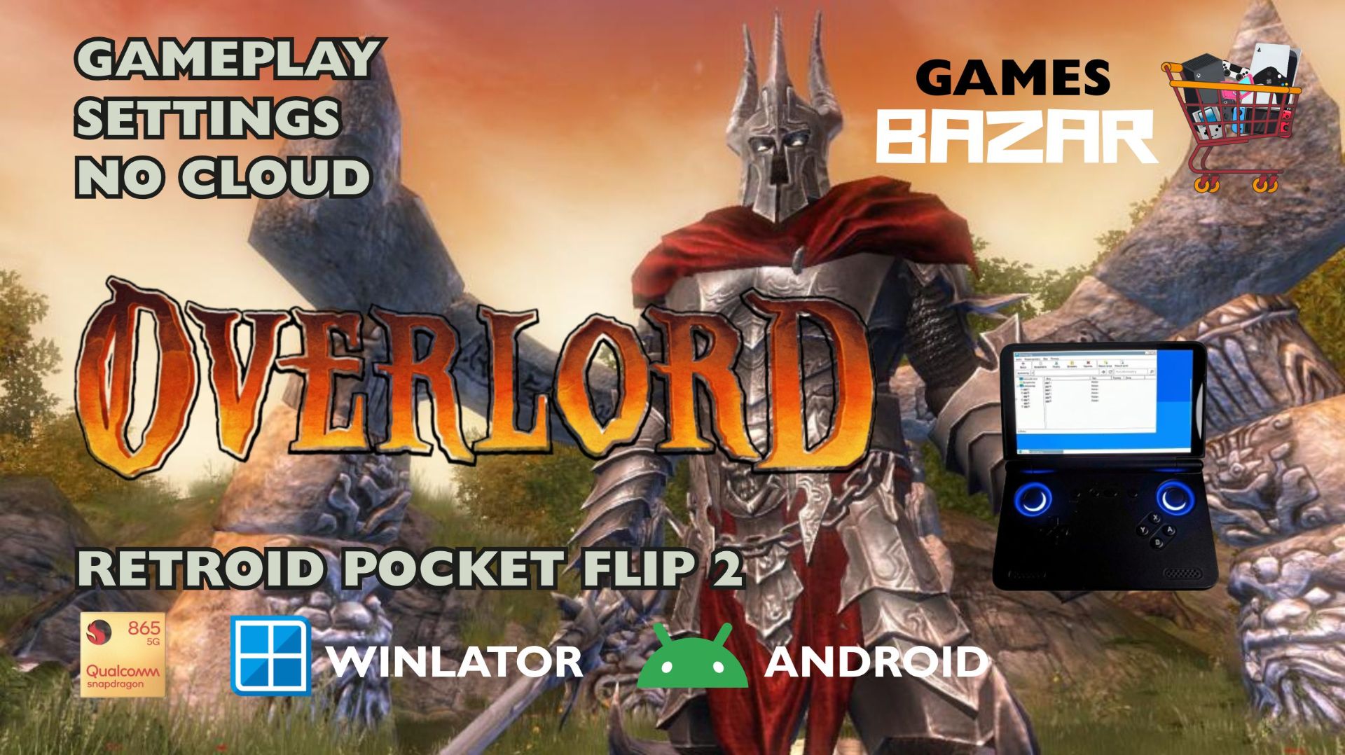 Overlord на андроид настройки Winlator v10.1 Retroid pocket flip 2 #winlator #games #emulator смотреть онлайн