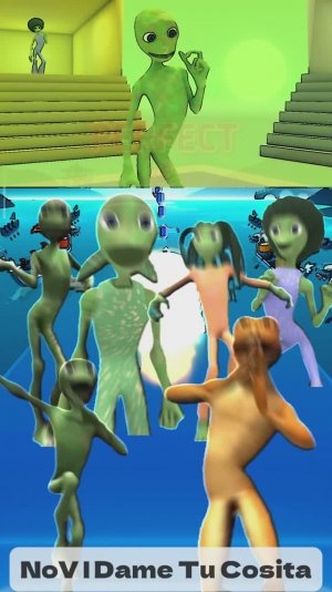 #7 Битва Дама ту косита Амано косита Alien battle в Tiles Hop - NoV | Dame Tu Cosita