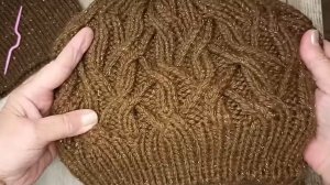 Этот ОРИГИНАЛЬНЫЙ ДВУСТОРОННИЙ УЗОР для шапок никого не оставит равнодушным.