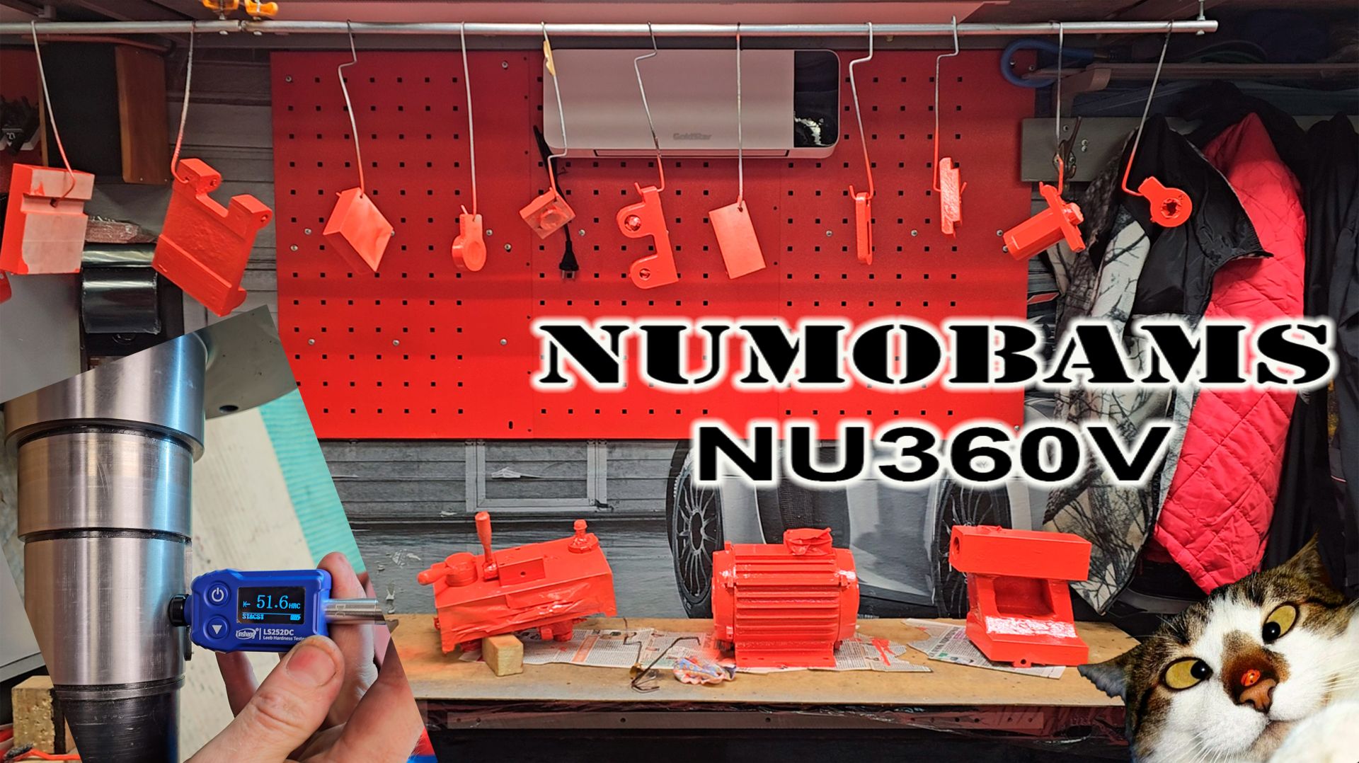 Токарный станок NUMOBAMS NU360V. Коробасы, покраска, шпиндель в дырках. Часть 3 смотреть онлайн