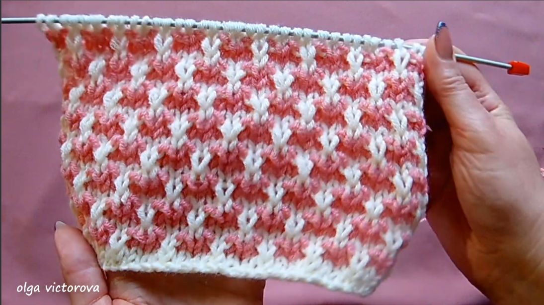 520 РЕЛЬЕФНЫЙ УЗОР БАБОЧКИ В ТЕХНИКЕ ЛЕНИВОГО ЖАККАРДА смотреть онлайн