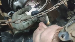 Меняем c Коляном сцепление. Колян травмировался.Лифан BREEZ