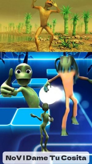 #5 Битва Дама ту косита Амано косита Alien battle в Tiles Hop - NoV | Dame Tu Cosita