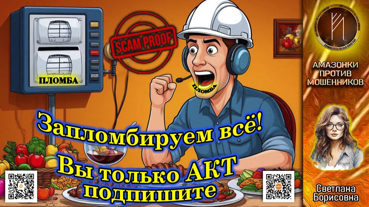 СВЕТЛАНА БОРИСОВНА. Пломбировочный террор. Телефонное мошенничество смотреть онлайн