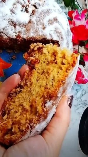 Пышный пирог за 10 минут