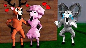 Печальная история Барана и Овцы в «99 ночей в лесу» Анимация Роблокс