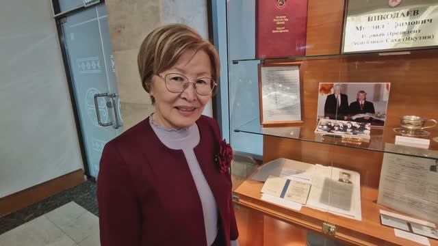 Наталья Малышева о выставке "Эпоха в документах. Личный фонд М.Е.Николаева" в ДП1. На якутском языке смотреть онлайн