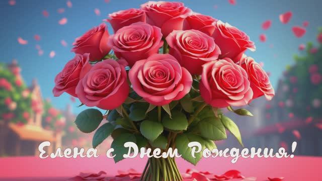 Елена с Днём Рождения смотреть онлайн