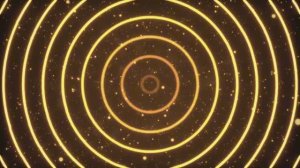 Футаж Золотые круги