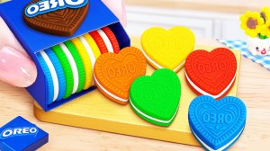 Мультики для детей про мини-выпечки. Торта "Сердечко»" с печеньем OРЕО💙. Мультики для малышей.