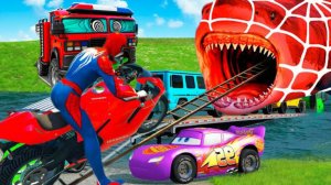 Паркур в ГТА! Гонки суперкаров над водой против голодных акул!