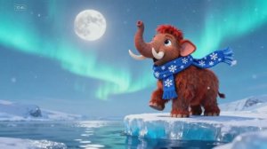 Песня про Мамонтенка. Детские Песенки. Смотреть Мультики. Мульт-песенка для малышей.