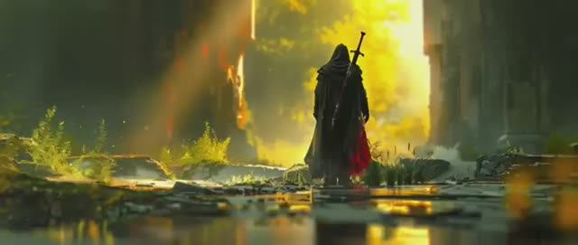 Beneath the Bell Tower - Calming Dark Fantasy Music for Respite смотреть онлайн