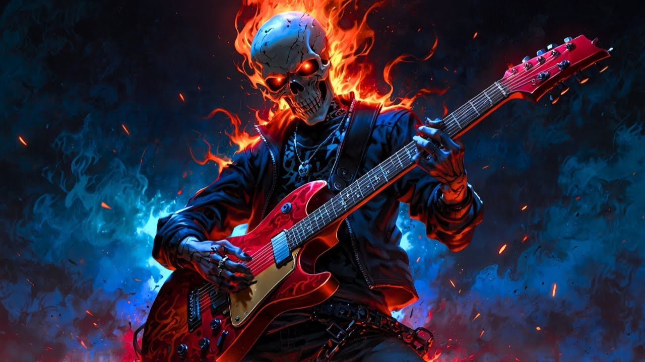 Dark Hard Rock Music Instrumentals 💀 HeavyMetal/Playlist смотреть онлайн