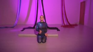 Выступление на воздушных полотнах. Отчетный концерт 2023.