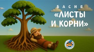 Листы и корни | Басни Крылова | Сказки для детей
