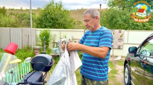 Мы решили с ней расстаться. Заготовки на зиму и жареные баклажаны.