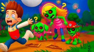 ЩЕНЯЧИЙ ПАТРУЛЬ КЕЙТИ ЗАРАЗИЛА ЗОМБИ ВИРУСОМ СКАЙ МАРШАЛ РАЙДЕР в МАЙНКРАФТ PAW PATROL МУЛЬТИК