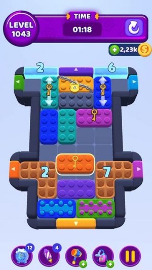 Color Block Jam 1043 Уровень