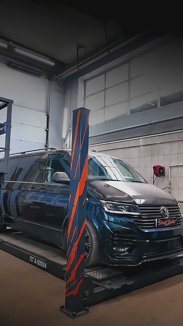 Не на каком-то там, а на VW Transporter! #VolkswagenTransporter #АвтоТюнинг