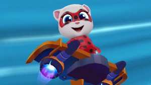 Погоня Miraculous Детские мультики Леди Баг Анджела Talking Tom Hero Dash