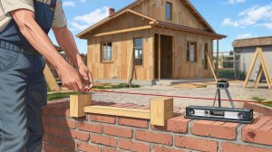 Как натянуть шнур по уровню как найти ровную поверхность для уровня без лазера