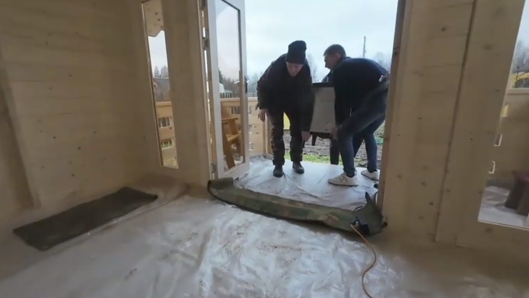 6 соток 8 ноября 2025 года. 2 часть. Печь-камин 130 кг смотреть онлайн