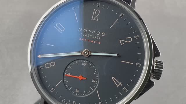 NOMOS Glasshütte Ahoi Neomatik Atlantic 561 Обзор часов NOMOS Glasshütte