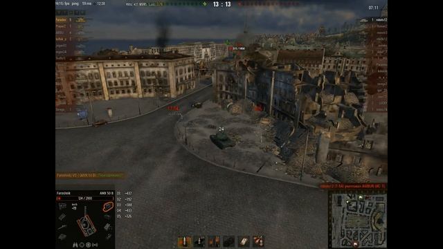 World of Tanks AMX50B&AMX50Foch155