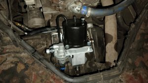 ПГУ на Валдай, новый кронштейн.