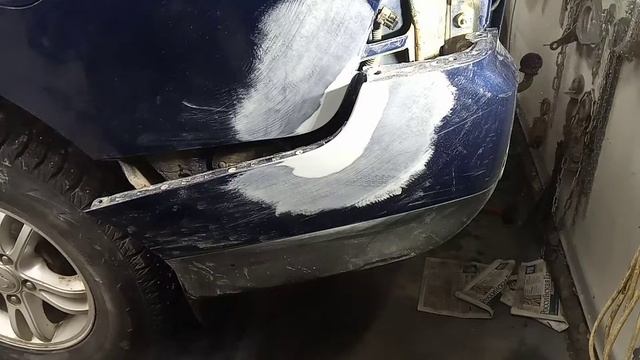 Ssangyong actyon sports: мелкие подкрасы, бредовая работа, как покрасить пятном смотреть онлайн
