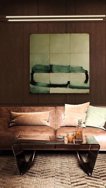 Гостиная для жизни и эмоций: от гитары на сцене до больших диванов для тёплых вечеров 🎶