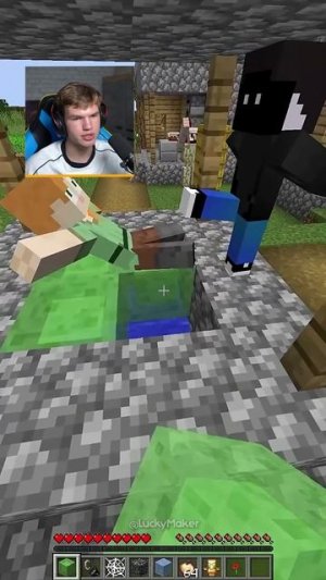 Я Остановил Время Чтобы Спасти Всех в Minecraft😳😭🤯 #shorts #шортс #minecraft #майнкрафт #грусть #