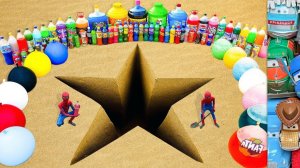 Мультики для детей. Эксперимент - мощное извержение зубной пасты из Звезды. Мультики эксперименты