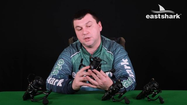 Катушка C бэйтраннером EastShark Prodigy BTR