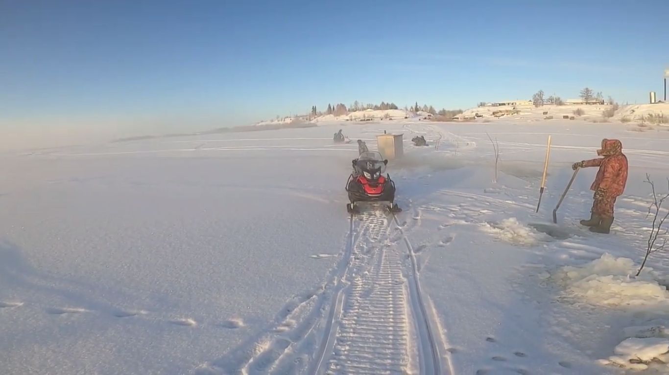Рыбалка по крупному! Помощь односельчанину. смотреть онлайн