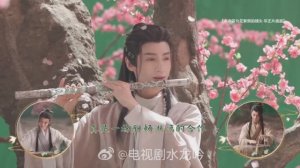 Закадровые съемки дорамы "Песня водяного дракона"